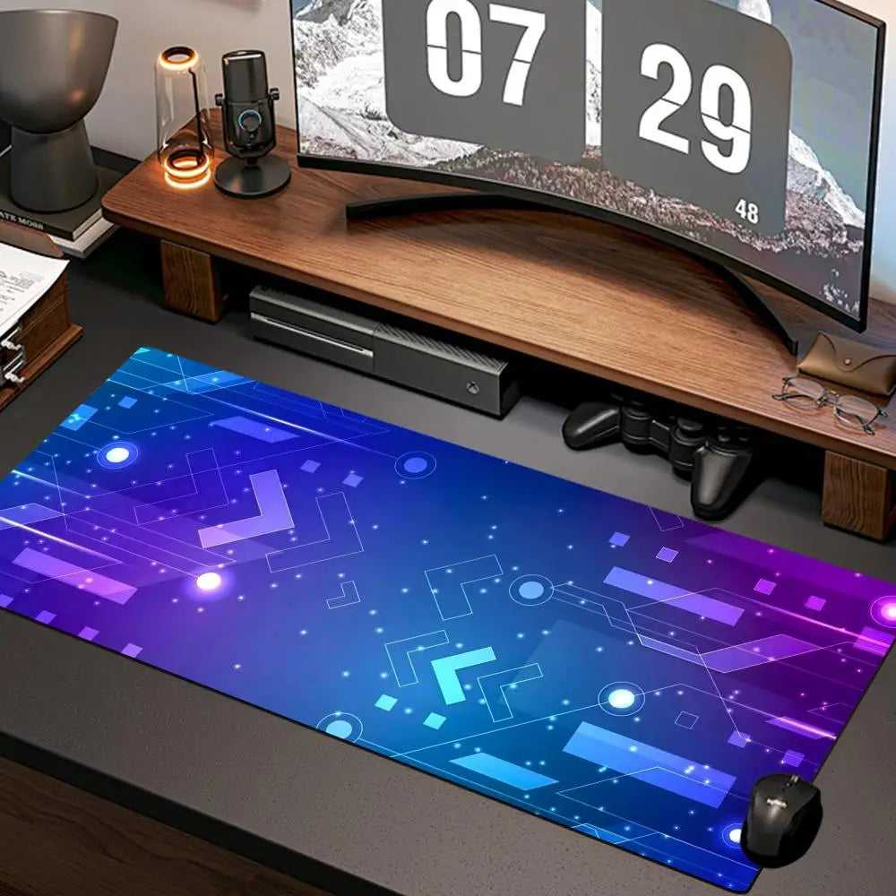 electronic panel Mouse Pad New Computer Home Mousepad XXL Desk Mats Natural Rubber Office Anti Slip Gaming Accessories pad
