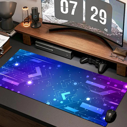 electronic panel Mouse Pad New Computer Home Mousepad XXL Desk Mats Natural Rubber Office Anti Slip Gaming Accessories pad