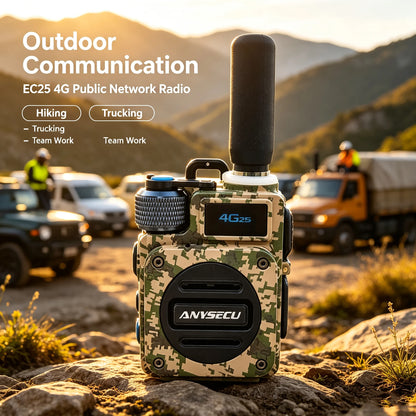 Hot SALE 4G Radio Camo G6 Australia B4 Band EC25-AU Type-C 6800mAh Battery Portable PoC Mini Two Way Radio With Realptt Platform