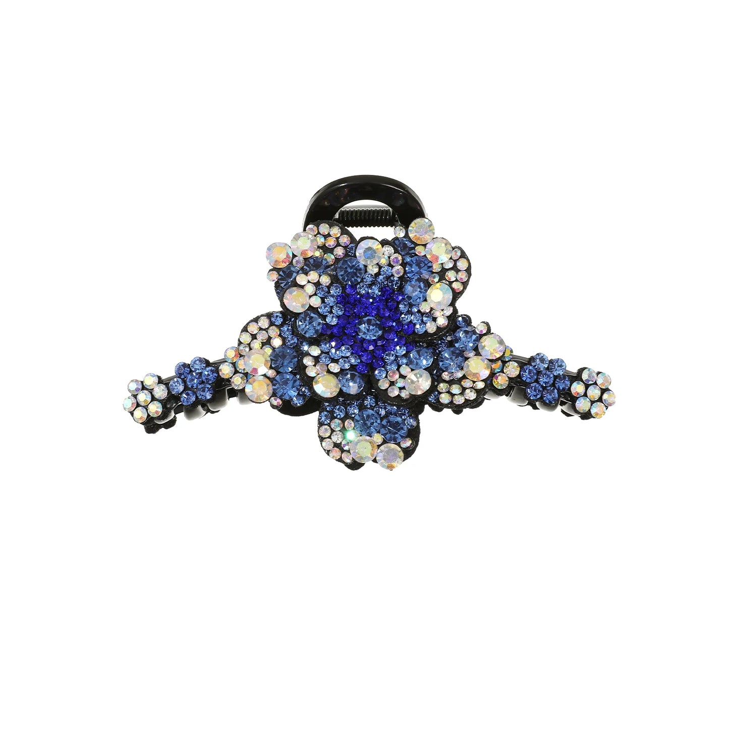 AWAYTR New Flower Hair Claws Clips Hairpins For Girls Women Fashion Rhinestone Hairgrip Barrettes Hair Crab Hair Accessories