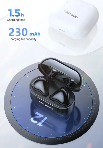 Original Lenovo LP40 Wireless Headphones TWS Bluetooth Earphones Touch Control Sport Headset Stereo Earbuds For Phone Android