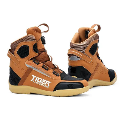 Moto Shoes for Men, MTB Cycling Shoes, Winter Hiking High-Cut Boots, Tenis Masculino, Road Bicycle Sneaker，Casual Shoes