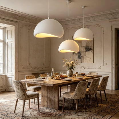 Nordic Wabi Sabi Pendant Lights Modern LED Ceiling Chandelier Lights for Living Room Bedroom Dining Room Home Decor Hanging Lamp