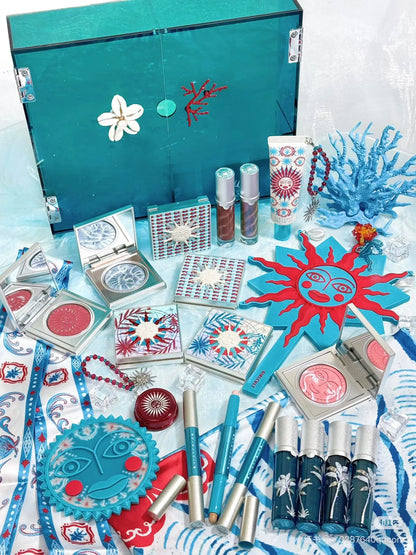 Girlcult Gift Box All in Magic Makeup Set Eyeshadow Lip Glaze Lipstick Blush Highlight Combination