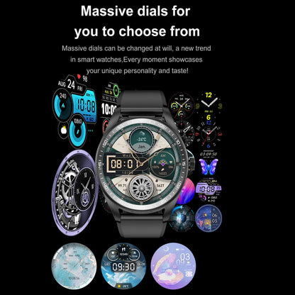 Smart Watch 2 in 1 with Headphones AI Voice Assistant Bluetooth Call Health Monitor DIY Wallpaper 1.46inch HD Screen Wristwatch