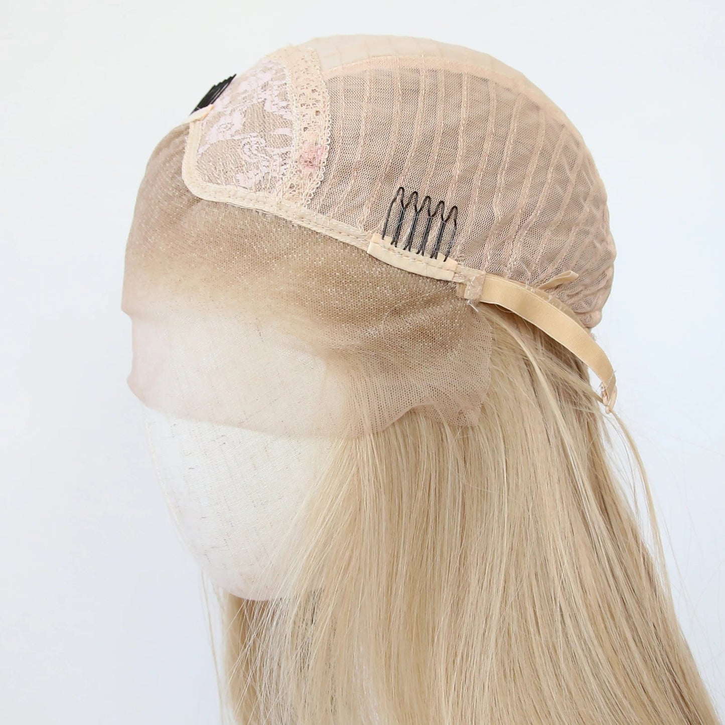 Flaxen Brown Synthetic Lace Front Wig 40inch Long Straight Flax Golden Lace Front Synthetic Wig Pre Plucked Natural Hairline