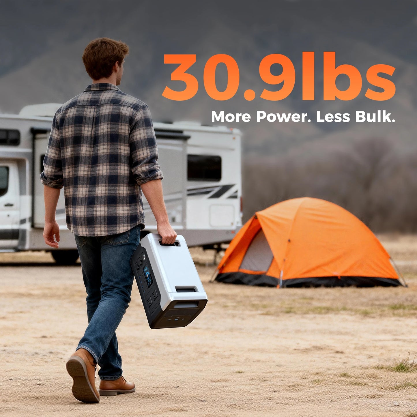 CTOLITY XP1000 1800W Portable Power Station 1024Wh 320000mAh LiFePO4 Battery with 400W Foldable Solar Panel Solar Generator for RV Off-Grid Outdoor Camping Emergency Power Supply