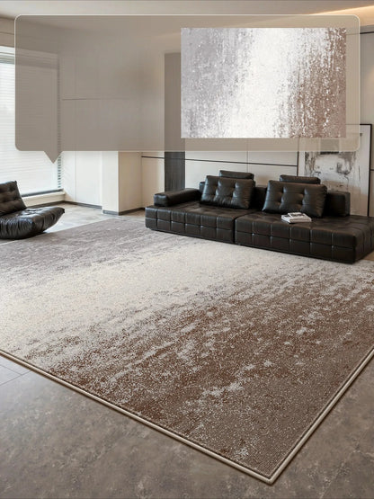 Large Area Living Room Decoration Washable Carpet Light Luxury Rugs for Bedroom Thick Plush Study Floor Mat Home Fluffy Soft Rug