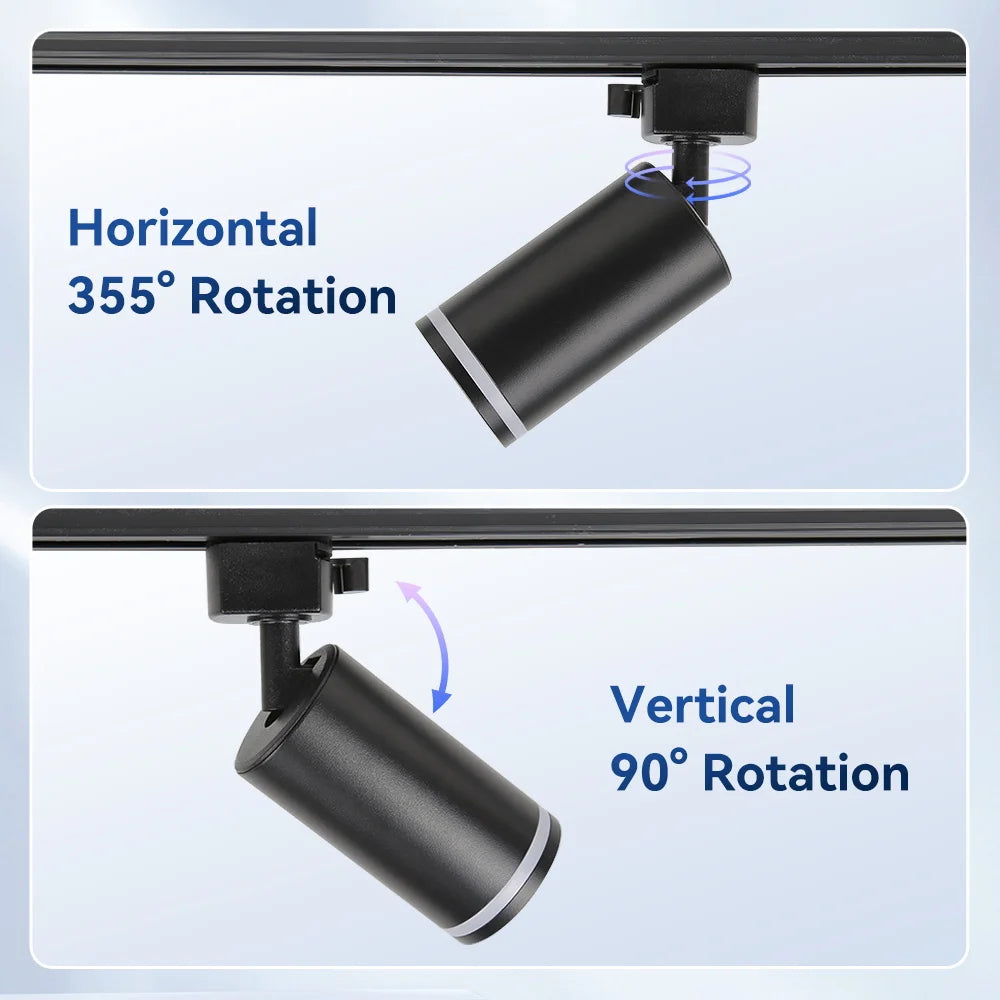 Track Light Modern Led Ceiling Lamp 110V 220V Spots To Ceiling Lighting Gu10 Led Lights Spotlights led ceiling Kitchen Lighting