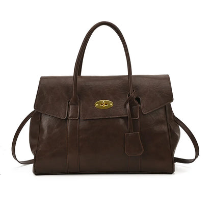 Fashion Women's High-quality Pu Leather Handbag 2026 New Business Large Capacity Commuter Shoulder Crossbody Bags for Women