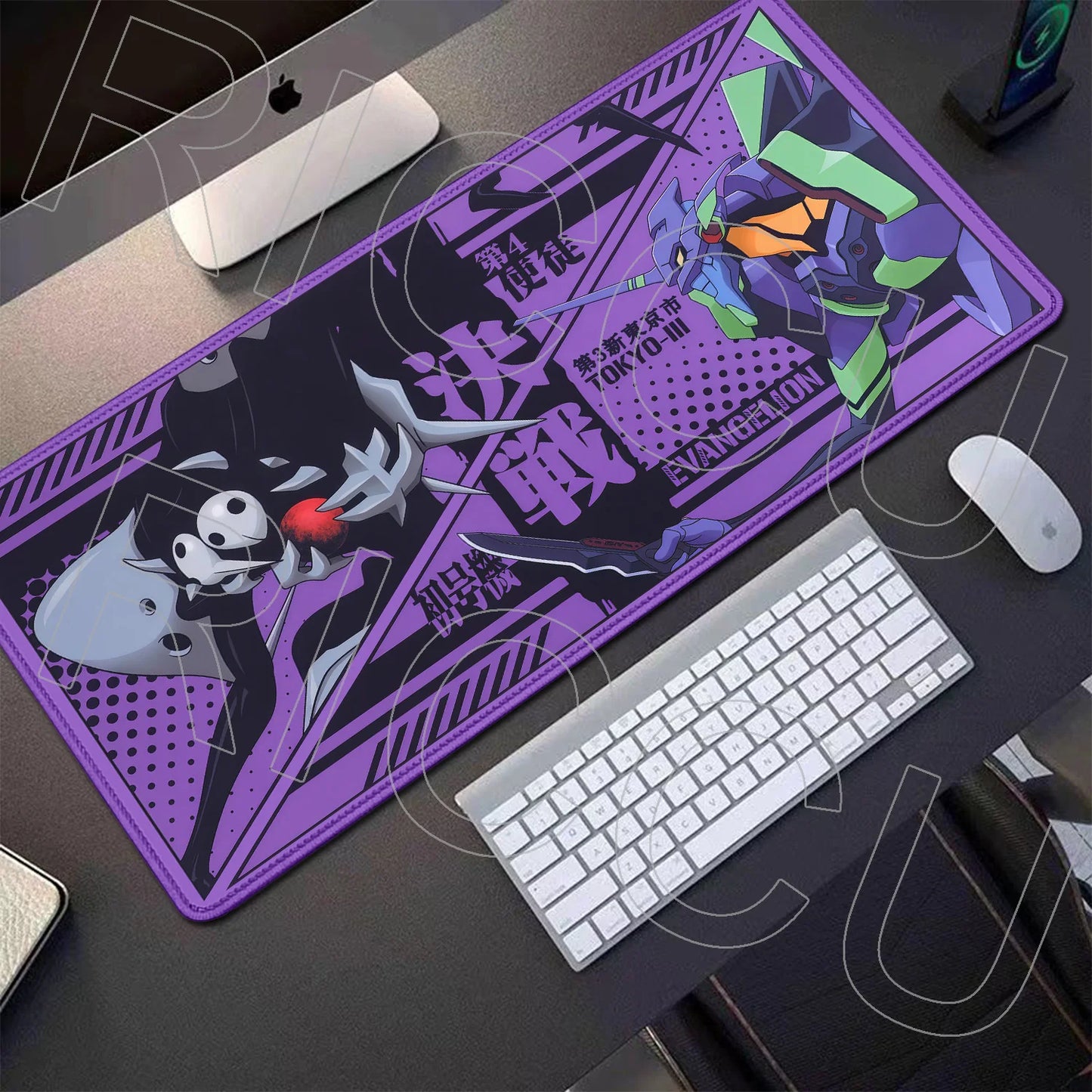 HD Printing Anime EVA Mouse Pad Keyboard Rug Kawai Rubber PC Accessories Non-Slip expand Desk Mat XXL carpet protective pads
