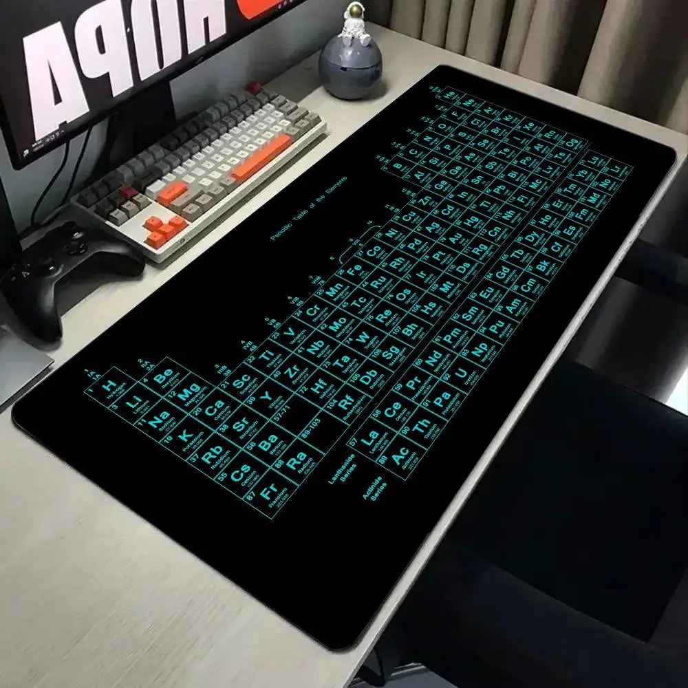Periodic table of elements Mouse Pad Gaming Mouse Pad Desk Mat HD Gamer Large XXL Mouse Pads PC Computer Carpet Long table mat