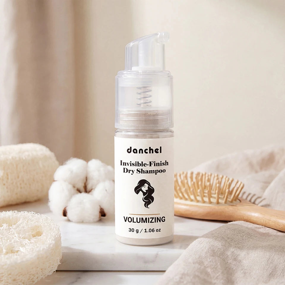 Dry Shampoo Powder Instant Oil Absorbing Refreshing Air-Feeling Grease Hair Styling Powder Travel Portable for Women Men
