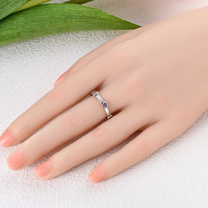 LAZA 925 Sterling Silver Colorful Rings Sparking Zirconium Bowknot Moon Sun Original Ring For Women Anniversary Wedding Gifts