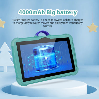 7 Inch Kids Tablet PC with Android 13 Quad Core 4GB RAM 64GB ROM Educational Learning Children's Favorite Cheap Simple Design