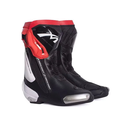 BENKIA Mocha Motorcycle Track Riding Boots CE Certification Professional Racing Botas BENKIA Waterproof Boots High Quality SH109