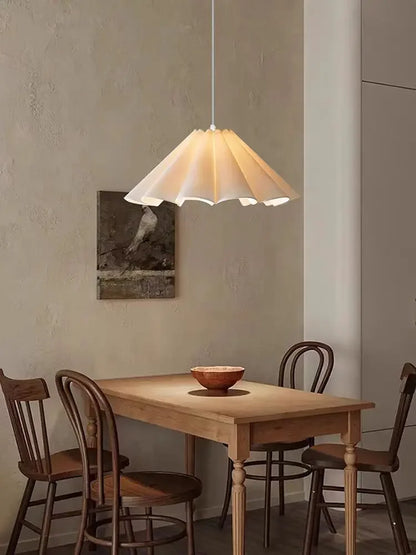 Lower Petals Cream Chandelier LED Indoor Pendant Lamp for Living Room Bedroom Dining Room Bar Simple Modern Lights