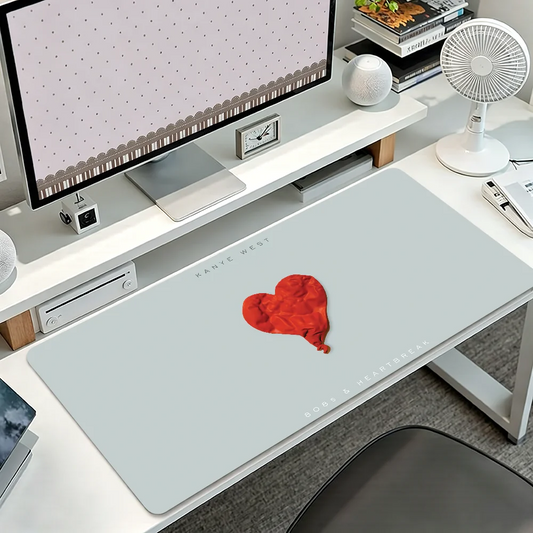 Singer K-Kanye W-West Graduation Mouse Pad Non-slip Thickened MousePad Student Gaming Cushion Large Writing Lockedge Office