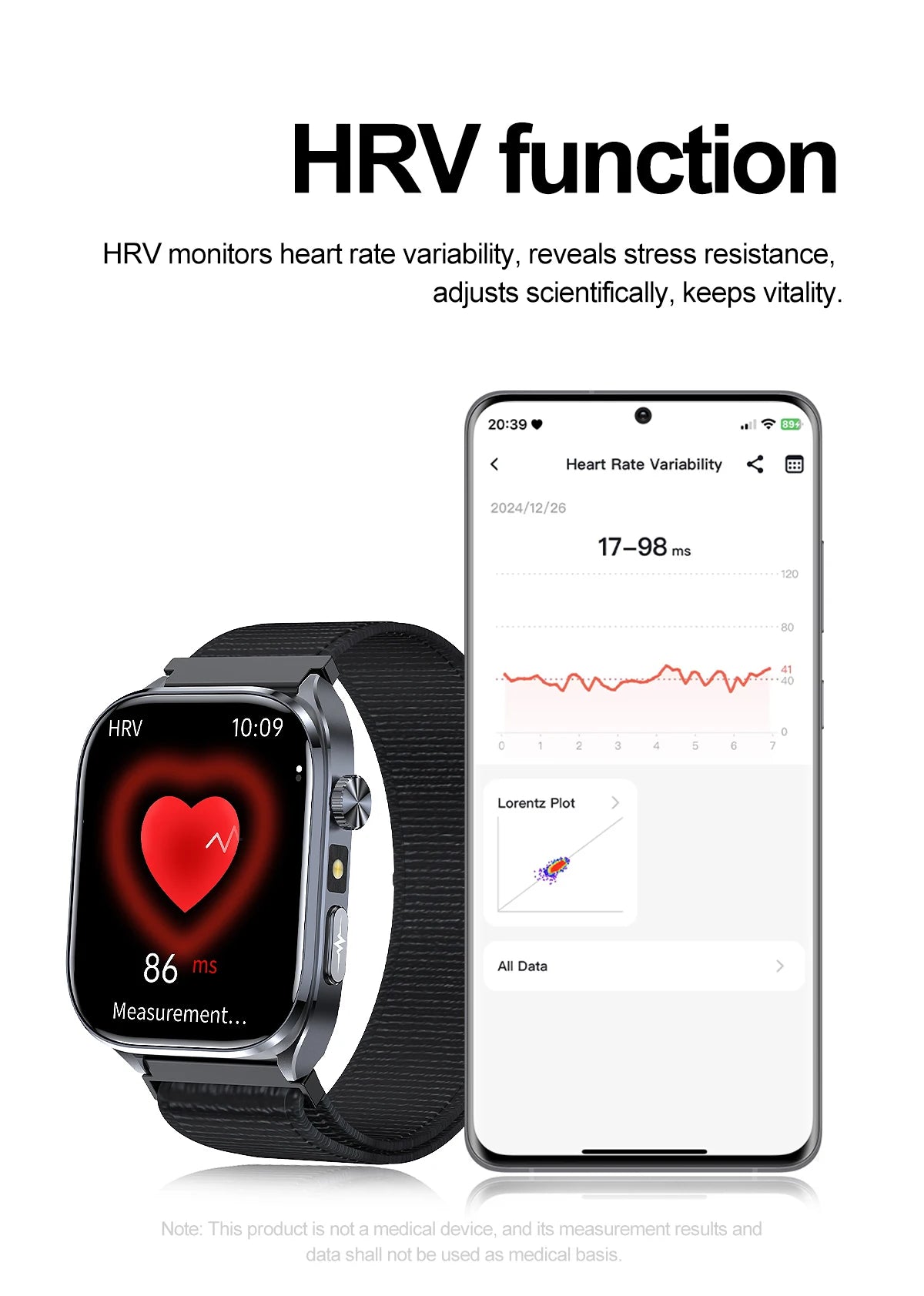 2026 New Non-Invasive Laser Treatment Three High Smart Watch Man ECG Heart Test Blood Fat Uric Acid Smart Watch For Android IOS