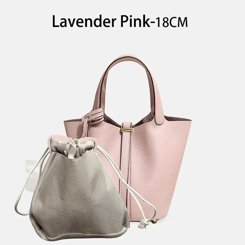 Women Bags Handbags Bucket Bag 18/22 Big Small Fashion Tote Bag Genuine Leather Luxury Quality Designers Lady Hand Bags