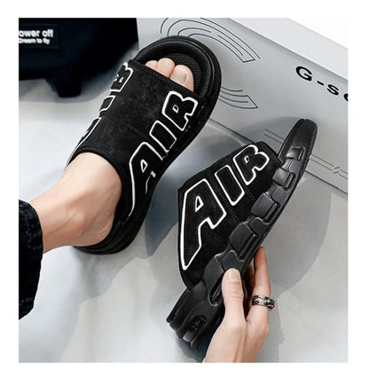 Men's Slippers 2025 Summer Breathable Slippers Large Fashion Platform Casual Shoes for Men New Light Sneakers Zapatos De Hombre