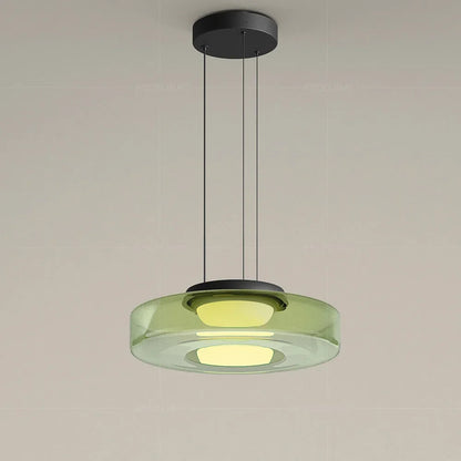 Nordic LED Glass Chandelier for Restaurant Bedroom Dining Room Table Glass Pendant Lights  Home Decoration