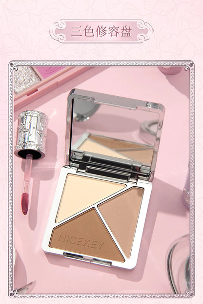 Cosmetic Sets Ballet Makeup Gift Box Cheek Blush Red Lip Glaze Eye Shadow Professional Concealer Bronzer All In One Girl Gift