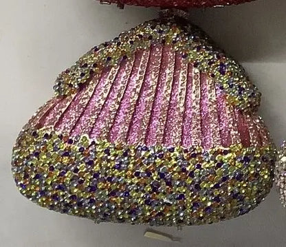XIYUAN Crystal Evening Bag Purple Diamond Women Wedding Purse Lady Rhinestone Clutches Party Dinner Handbags Luxury Branded Bags
