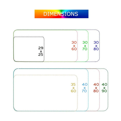 Hacker mouse pad game player mouse pad rubber non-slip table mat game accessories computer professional keyboard pad oversized