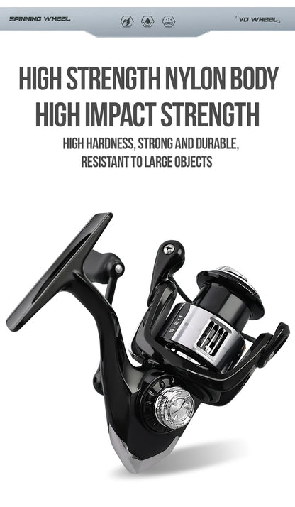 TAIYU High Quality Lightweight Spinning Fishing Reel 13+1 Bearing 5.2:1 Speed Ratio Universal Spinning Reel For All Water Areas