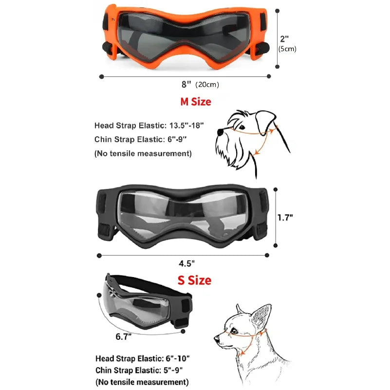 Dog Helmet and Dog Goggles for Small Dogs-Pet Motorcycle Helmet Hat with Ear Holes Adjustable Straps for Puppy Riding