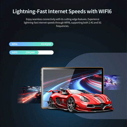 BDF-i17 Phone Tablets 10.1 Inch Octa Core 6GB RAM 128GB ROM Dual SIM Cards Call WiFi Bluetooth Google Play Tablet PC Android 13