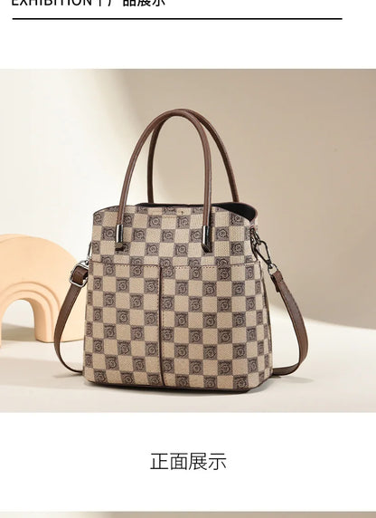 2026 New Fashion Women's Bag High Quality Versatile Retro Bucket Bag Designer Luxury Handbag Trend Ladies Shoulder Crossbody Bag
