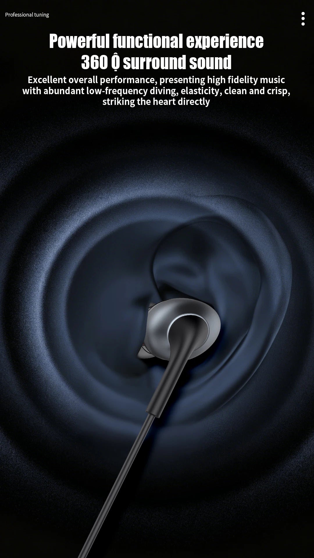 For Samsung Wired Headphones in Ear USB Type C Earphones 9d HiFi Stereo Earbuds For Galaxy S26 S25 S24 S23 S22 S21 Ultra A56 A54
