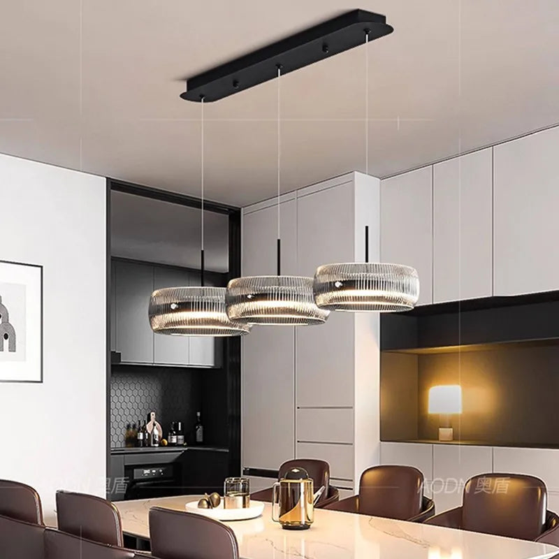 Modern home decor ring led lights pendant light lamps for living room Chandeliers for dining room hanging light indoor lighting
