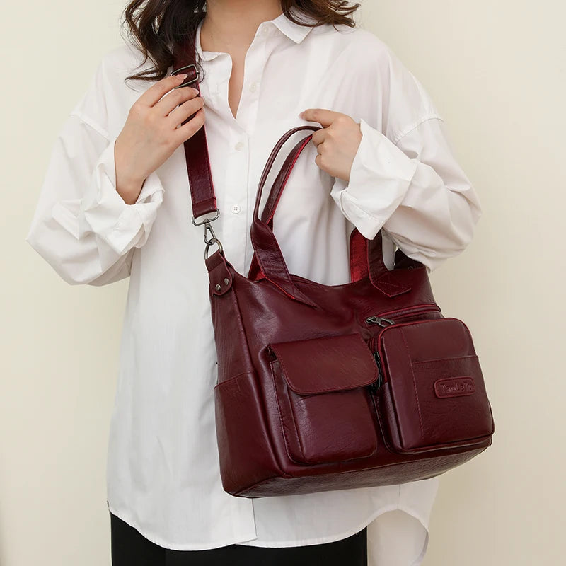 Luxury Designer Handbags Women Purses And Handbags Retro Shoulder Bags High Quality Leather Crossbody Bags for Women 2024 Sac