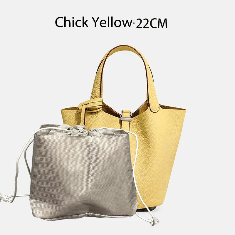 Women Bags Handbags Bucket Bag 18/22 Big Small Fashion Tote Bag Genuine Leather Luxury Quality Designers Lady Hand Bags
