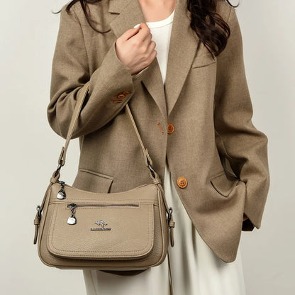 Top Quality Shoulder Crossbody Bags for Women New 2026 Designer Soft Pu Leather Women Bags Luxury Purses Handbags Messenger Bag