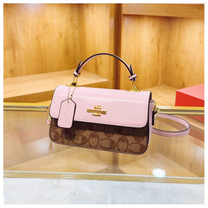Advanced Women's Bag 2026 New Trendy Retro Small Square Bag Casual Versatile Women's Luxury Hand-Held Shoulder Crossbody Bag