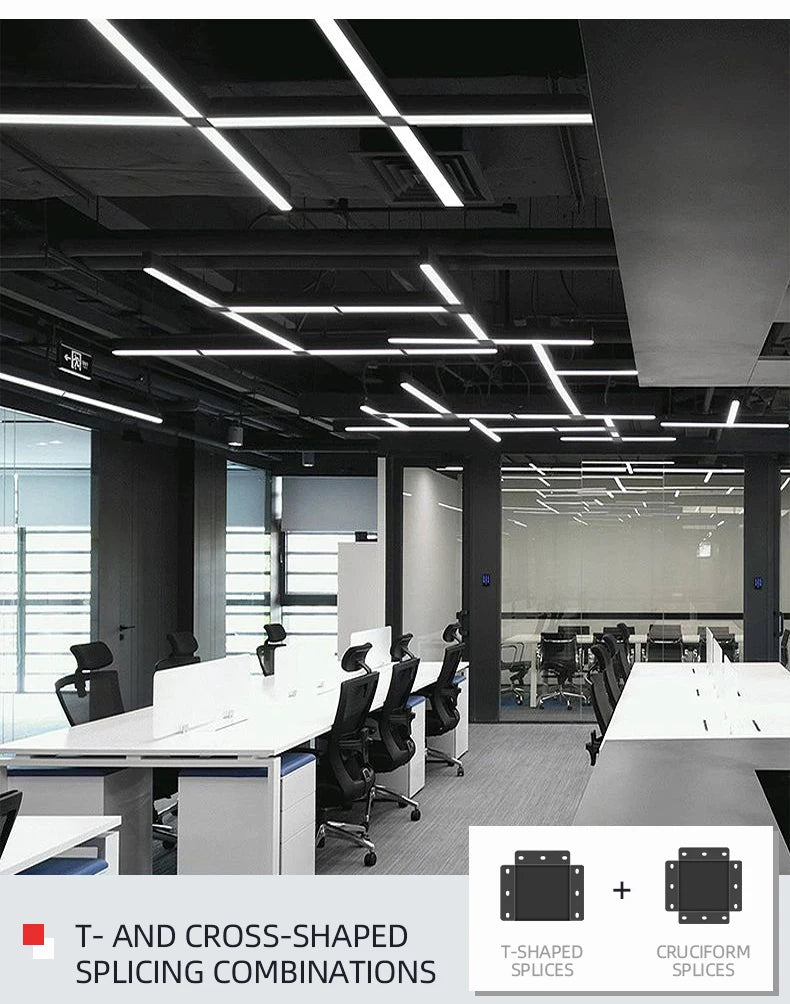 Large Energy-saving Pendant Lamp LED Ultra Wide Chandeliers High Bright Lighting Office Restaurant Home Living Room Lights LED