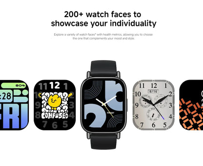 Xiaomi Redmi Watch 5 Lite Global Version 1.96'' AMOLED 18-Day Battery life Built-in GNSS Bluetooth® Call 150+ Modes Smart Watch