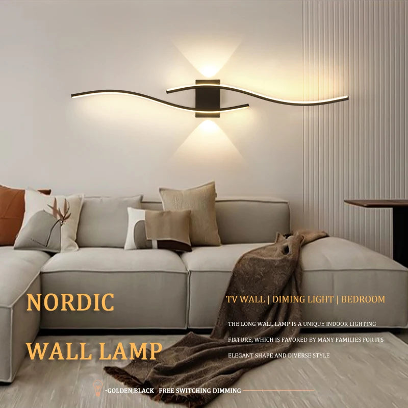 Modern Simple Wall Lamp Kitchen For Ceiling LED Living Room Light For Wall Light Home Decor TV Wall Bedroom Living Room Lighting