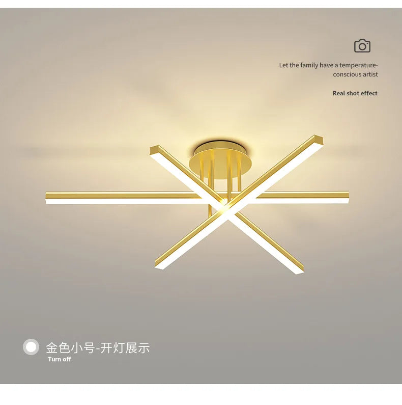 2023 new ceiling lamp Nordic modern LED lamp living room dining room bedroom lights ceiling chandelier