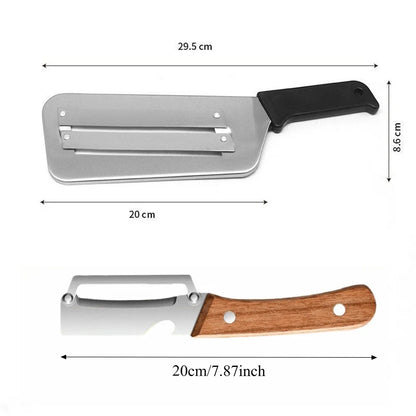 Kitchen Fruit Vegetable Processing Tool Peeler Stainless Steel Paring Knife Ergonomic Handle Portable Gadget for Daily Cooking