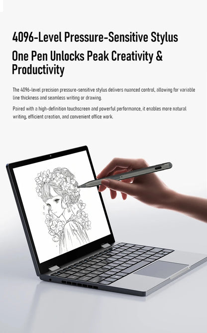 Zwide N11 Mini Laptop 10.5-inch Core i5-1235U Slim Business Office Portable Pocket Tablet PC