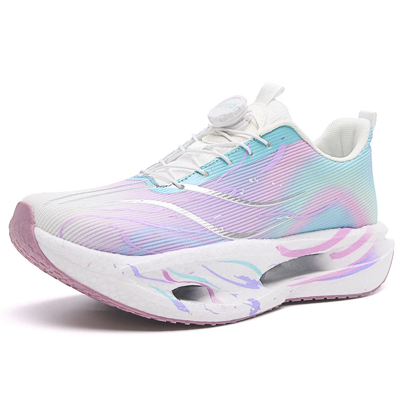 Unisex Sports Shoes Trendy Mesh Breathable Outdoor Running Shoes 2026 New Soft Soled Rebound Professional Training Shoes for Men