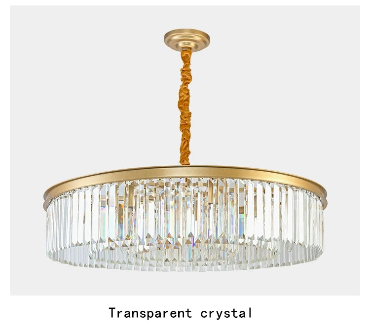 Nordic Designer Luxury Ceiling Chandeliers Modern LED Crystal Pendant Lights for Bedroom Living Room Light Fixtures