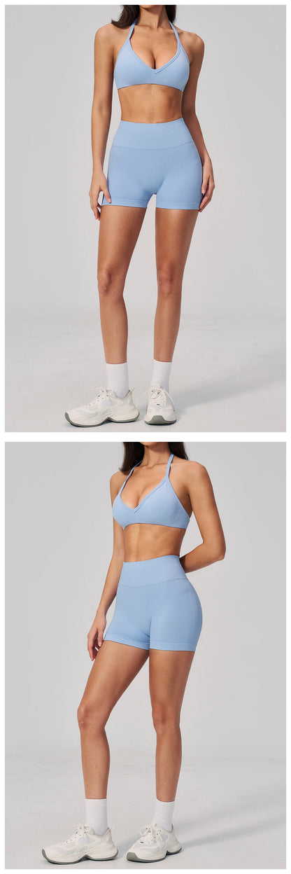 Fitness Suit 2PCS Women's Tracksuit Yoga Set Sports Outfits Gym Clothes Running Push Up Sportswear Female Workout Yoga Clothes