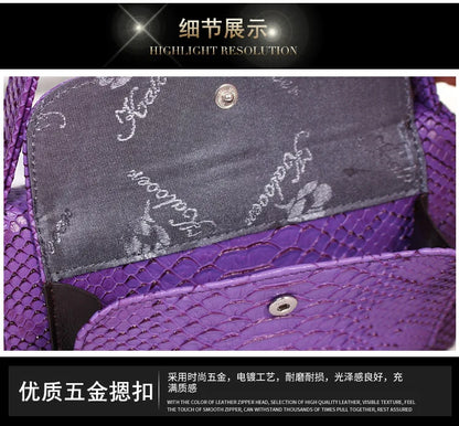 Luxury Snake Pattern Chain Flap Handbags Evening Clutches Crossbody Messenger Shoulder Bags Women Female Ladies Luxurious Purses
