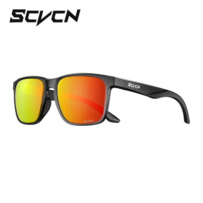 Scvcn Polarized Fishing Glasses UV400 Protect Eyes from Sunlight Anti-glare Lenses Professional Outdoor Driving Sunglasses